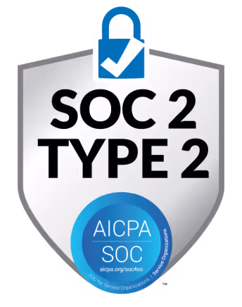 SOC 2 Type 2 certification badge